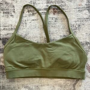 Lululemon align y back Olive Green Women's Sports Bra
